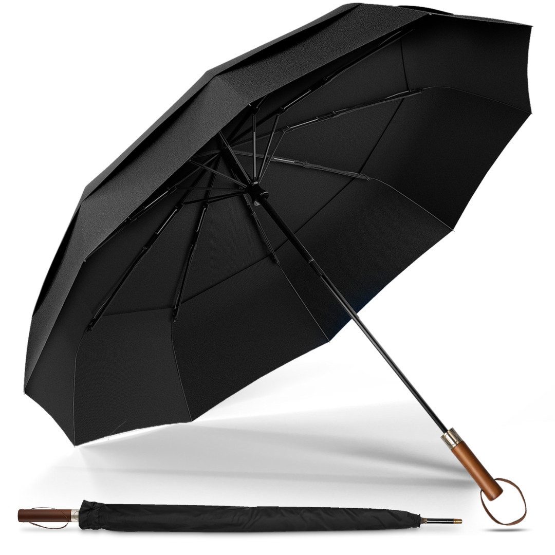 Logan & Barnes Taschenregenschirm Amsterdam, Sturmfest günstig online kaufen