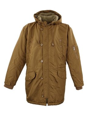 Lavecchia Winterjacke Übergrößen Jacke LV-701 Winddicht und Regenabweisend - mit gefütterterter & abnehmbarer Kapuze