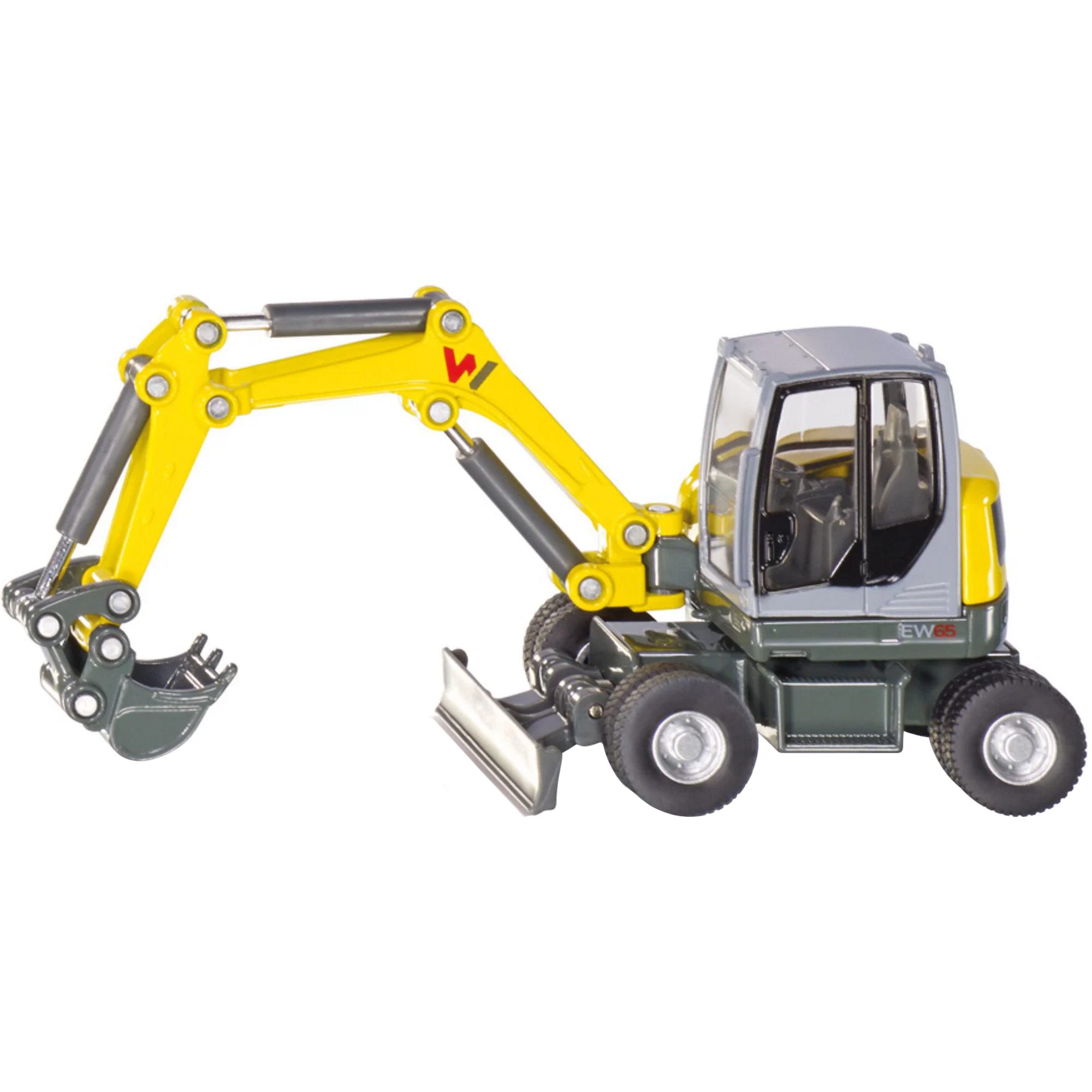 Siku Spielzeug-Baumaschine SIKU SUPER Wacker Neuson EW65 Mobilbagger, Modellfahrzeug