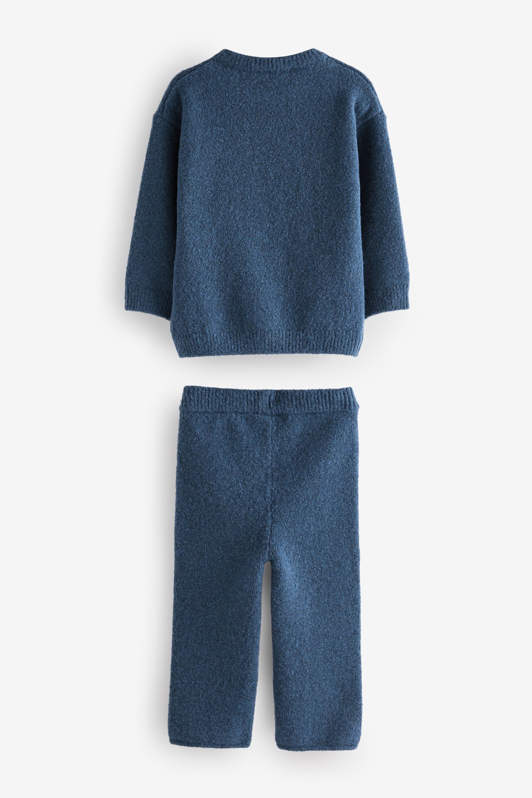 Next Sweatanzug Gestrickter Jogginganzug NYC College-Look (2-tlg)