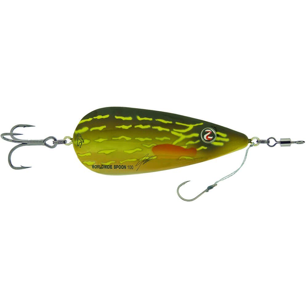 Kunstköder River2Sea Worldwide Spoon 100 Blinker