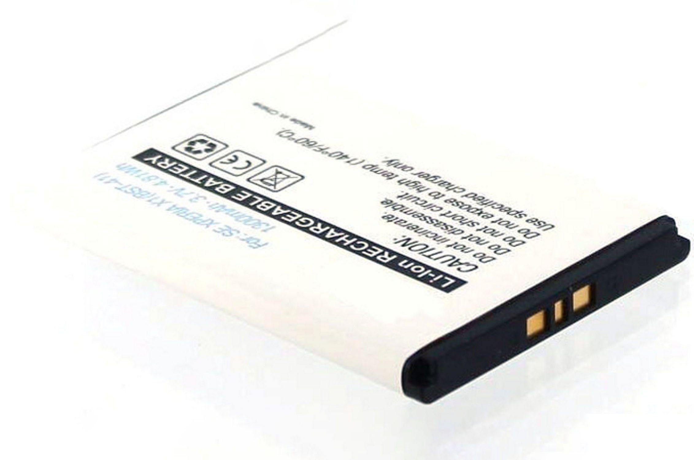 St) kompatibel (1 Ericsson Akku mAh MobiloTec 1300 Xperia X1 mit Akku Akku Sony