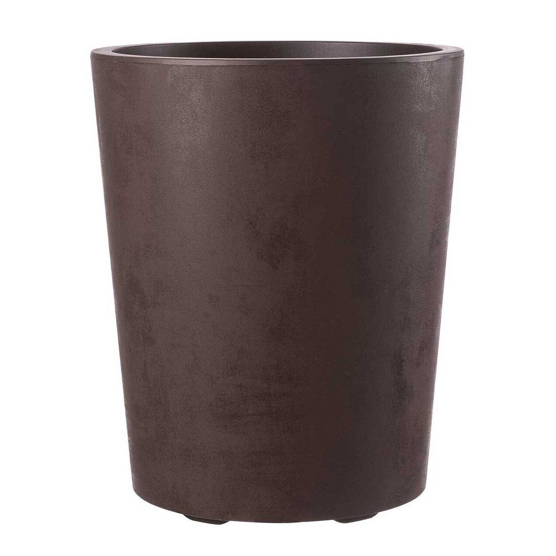 Kreher Pflanzkübel 'Millennium' in Naturstein Optik 48 Liter Rund (Farbe wählbar)