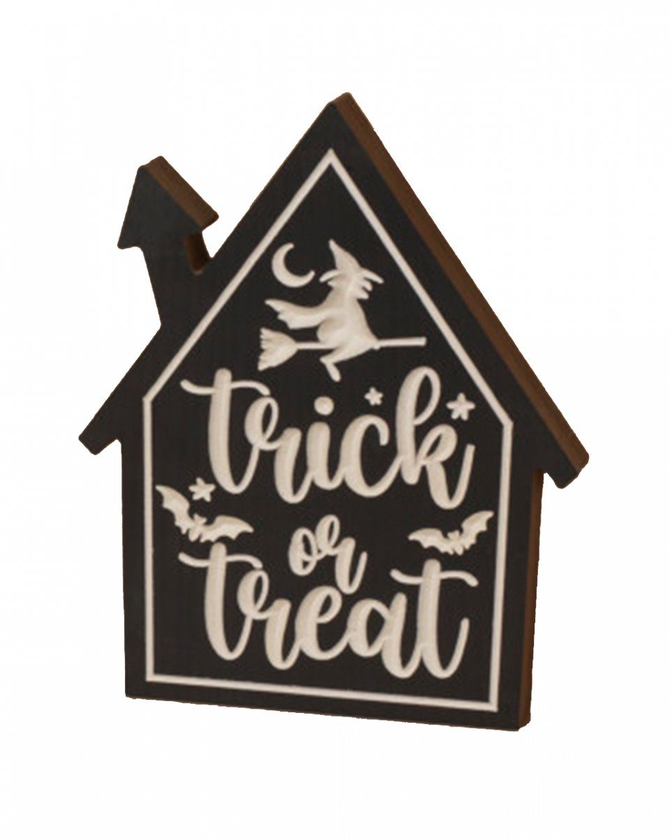 Dekofigur Aufsteller ";Trick or Horror-Shop Halloween Treat";