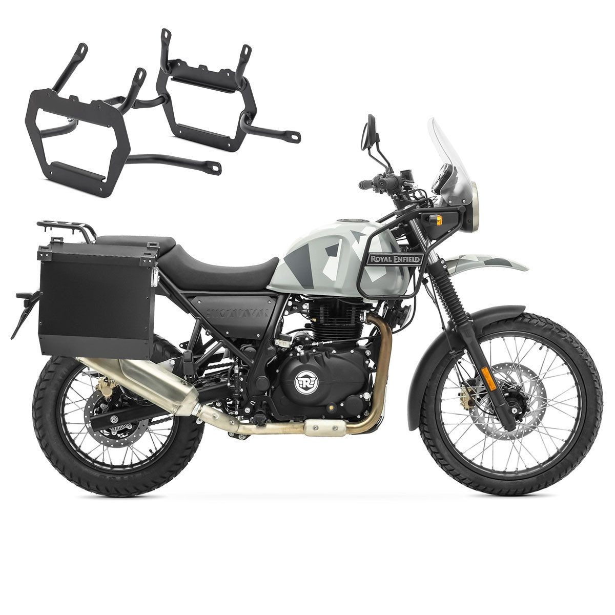 Bagtecs Schraube Set Alukoffer + Kofferträger passend für Royal Enfield Himalayan 410 1