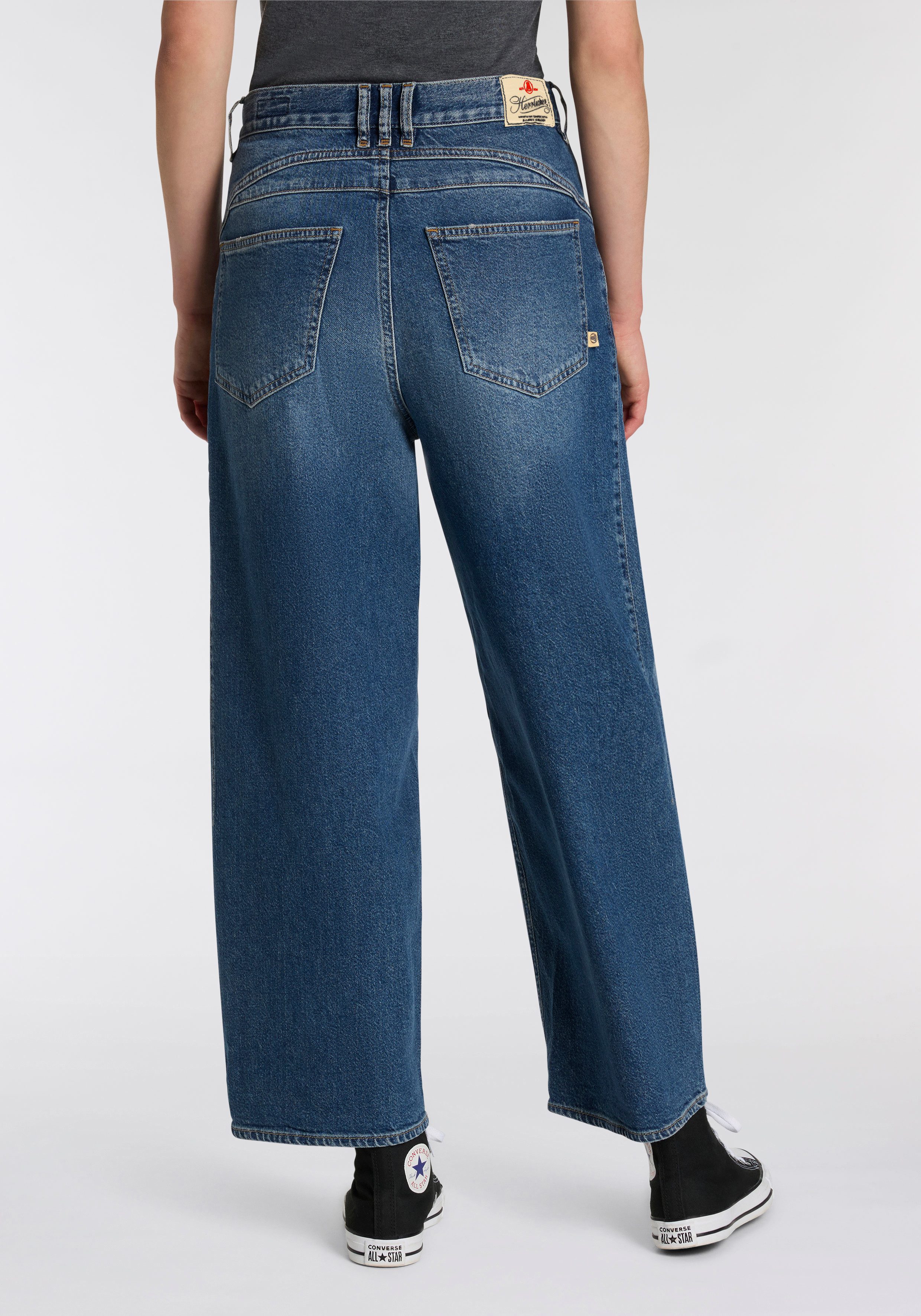 Herrlicher Weite Jeans Barrow Denim im O-Shape günstig online kaufen