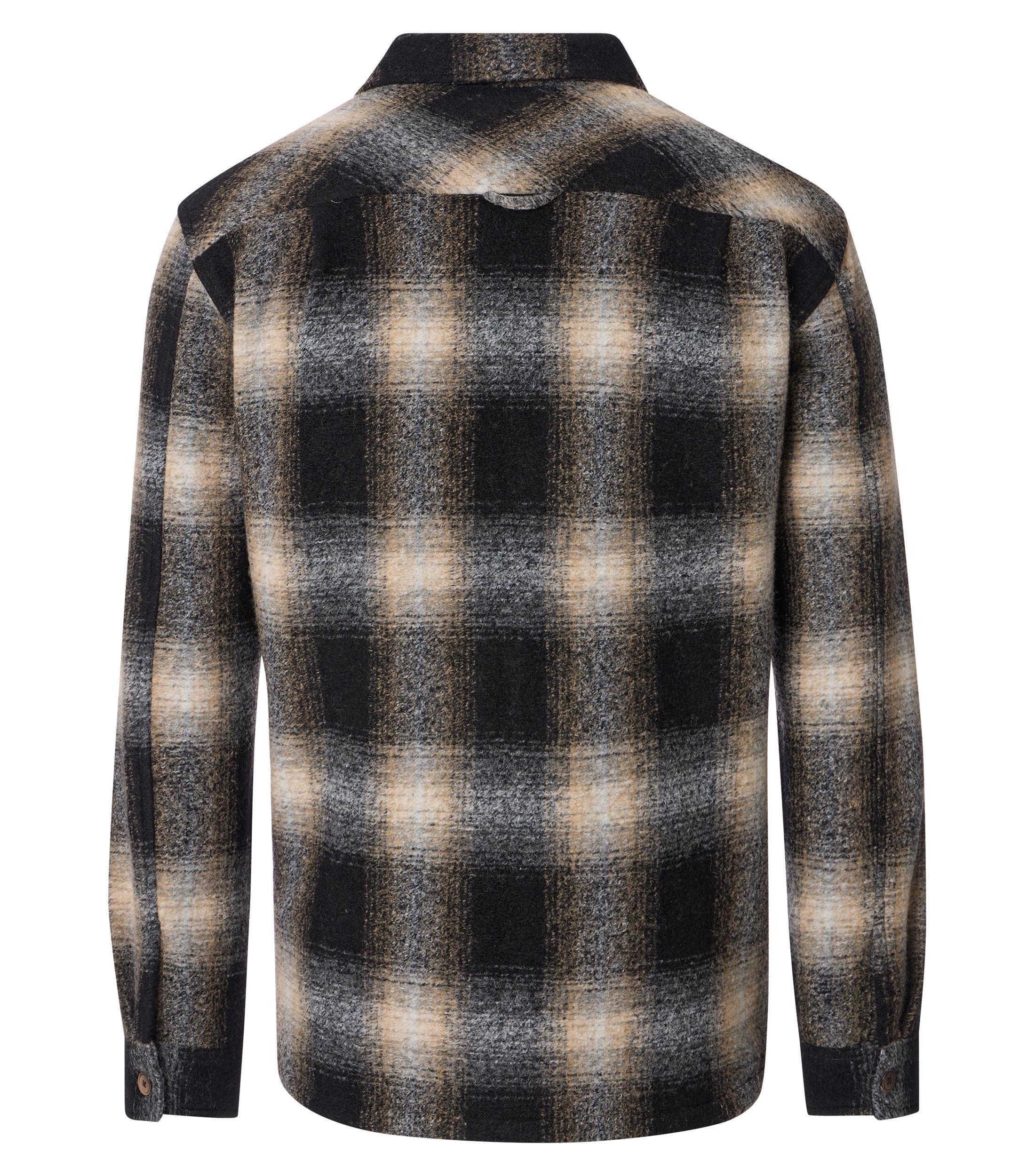 CASAMODA Langarmhemd CASAMODA Hemdjacke kariert günstig online kaufen