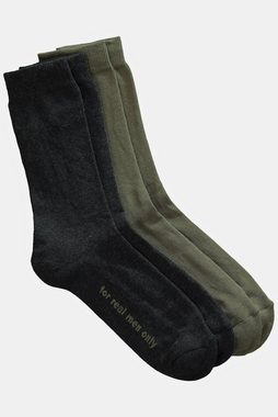 JP1880 Basicsocken Socken 2er-Pack Komfort-Bündchen