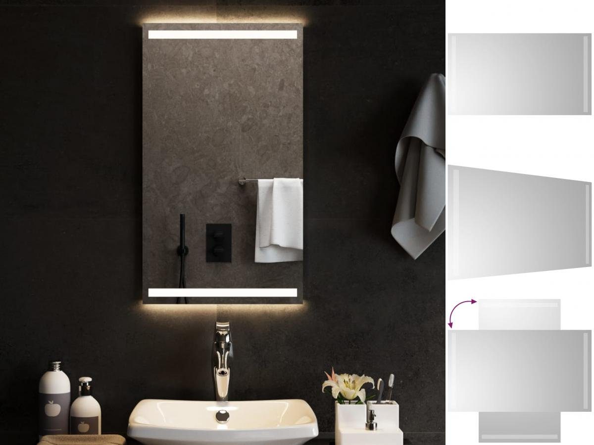 vidaXL Spiegel LED Badspiegel 40x70 cm Spiegel mit Beleuchtung Badezimmer