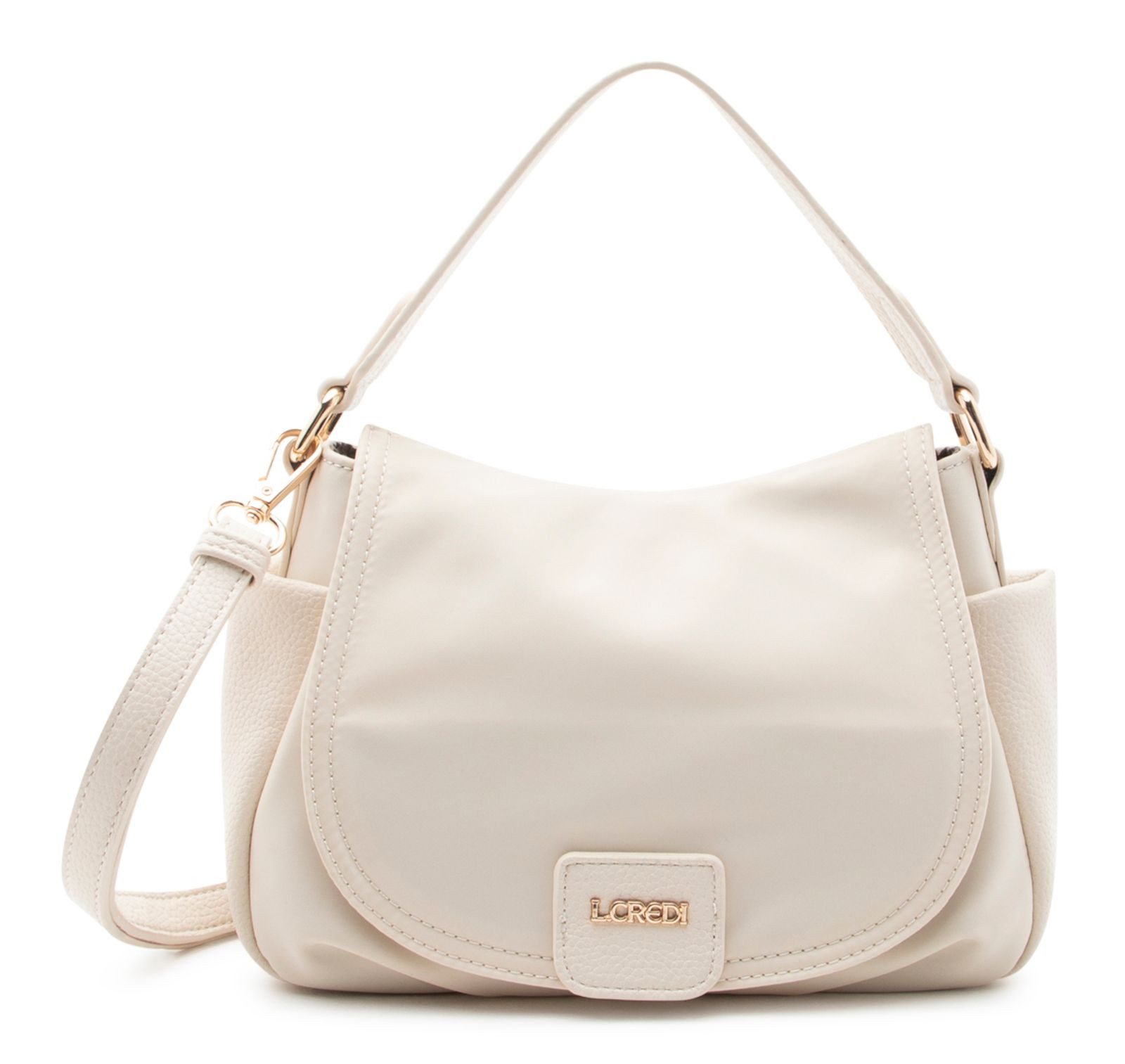 L. CREDI Schultertasche Flapbag