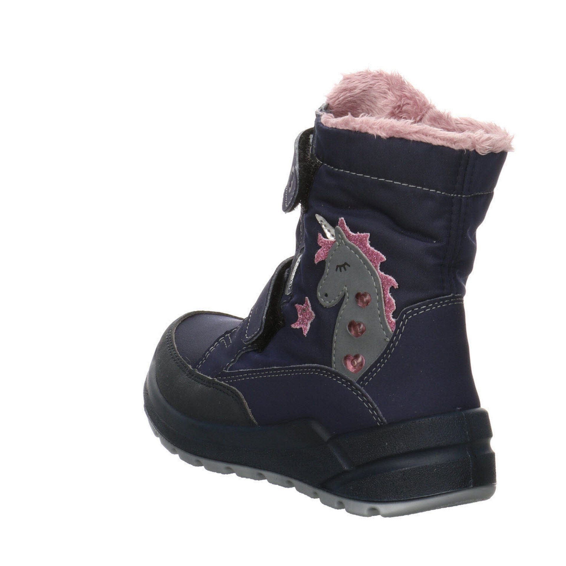 Dunkelblau Boots Stiefel Kinderschuhe Annika Ricosta Mädchen Schuhe Stiefel