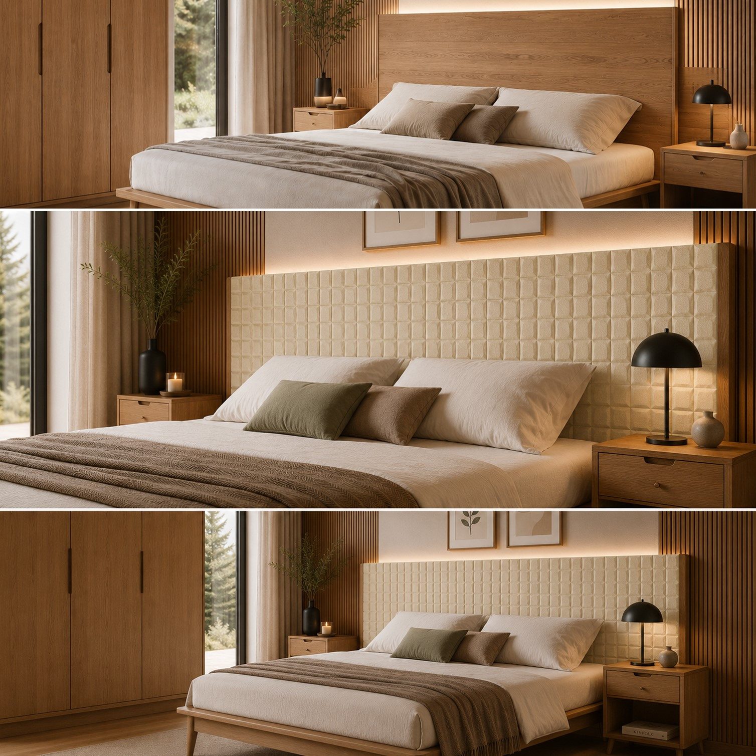 HOOZ 3D Wandpaneel Selbstklebende 3D Wandpaneele mit Samtoberfläche 69x277cm zuschneidbar, BxL: 69x277 cm, 1.91 qm, (Einzelartikel, 1-tlg., Einzelpaneel) Edle Samtoptik, gepolsterte 3D-Wandverkleidung, XXL-Format 69 x 277 cm