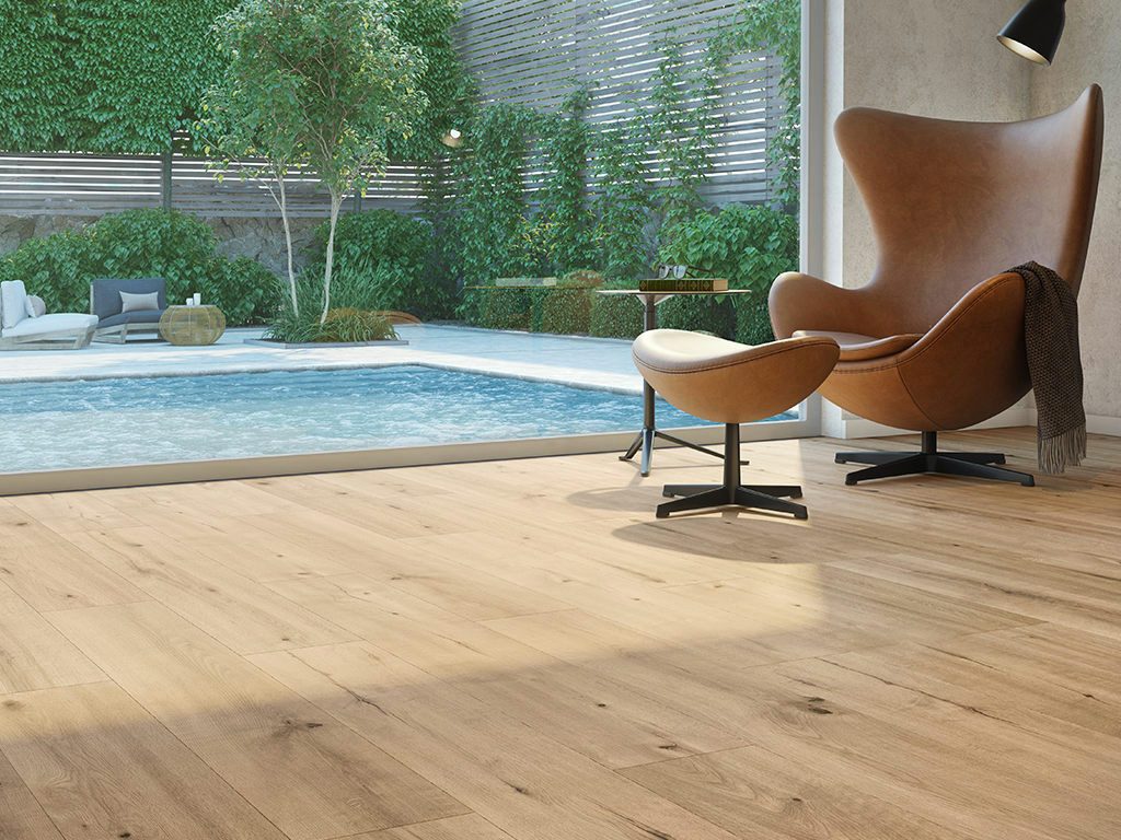 BASICfloor Designboden Designboden Trend Green Vinyl Risseiche Landhausdiele