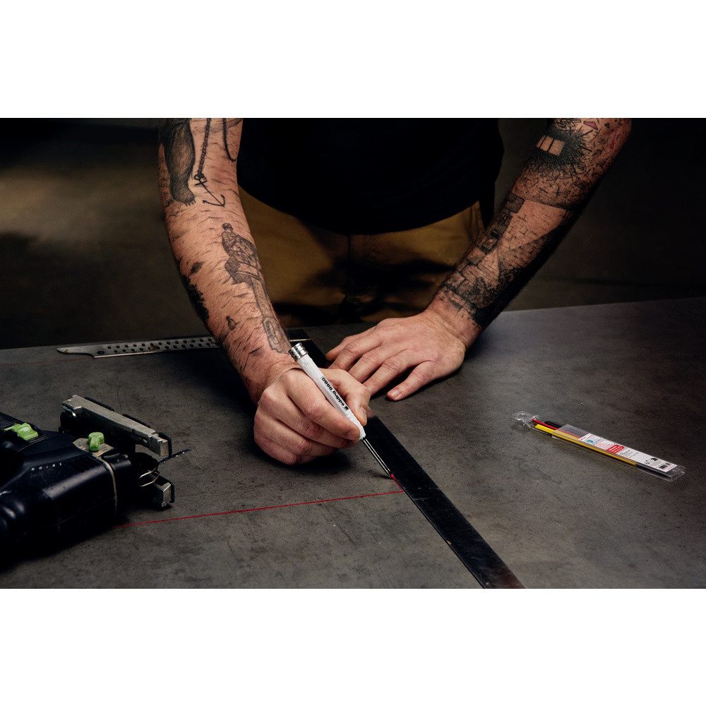 edding Marker Edding DIY Baumarker Graphit 4-8880-8881 Tieflochmarker Grau, Weiß 1