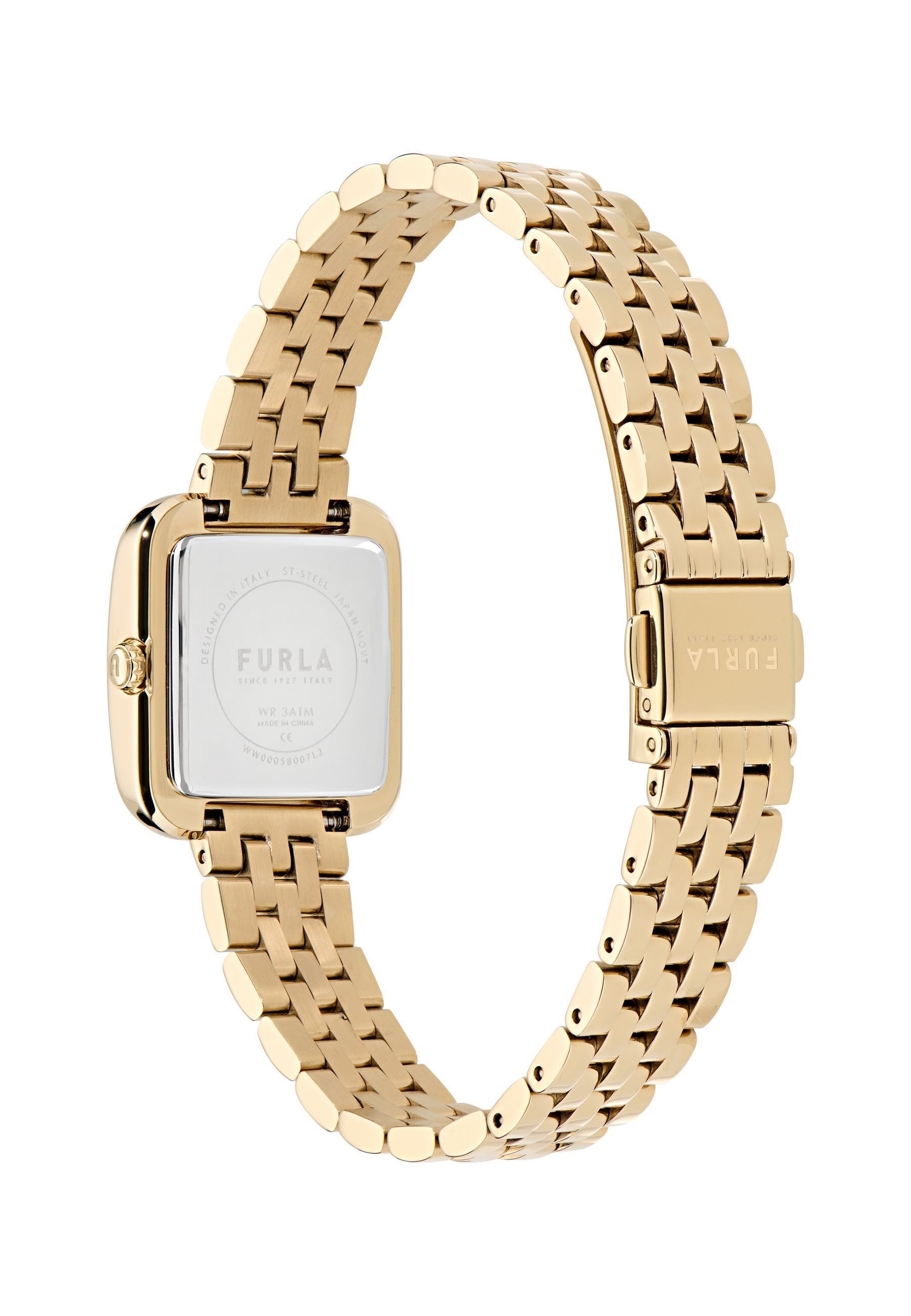 Furla Quarzuhr FURLA DIAMANTE, (1-tlg., Not a set – not applicable to this product), Quarz-Analoguhr