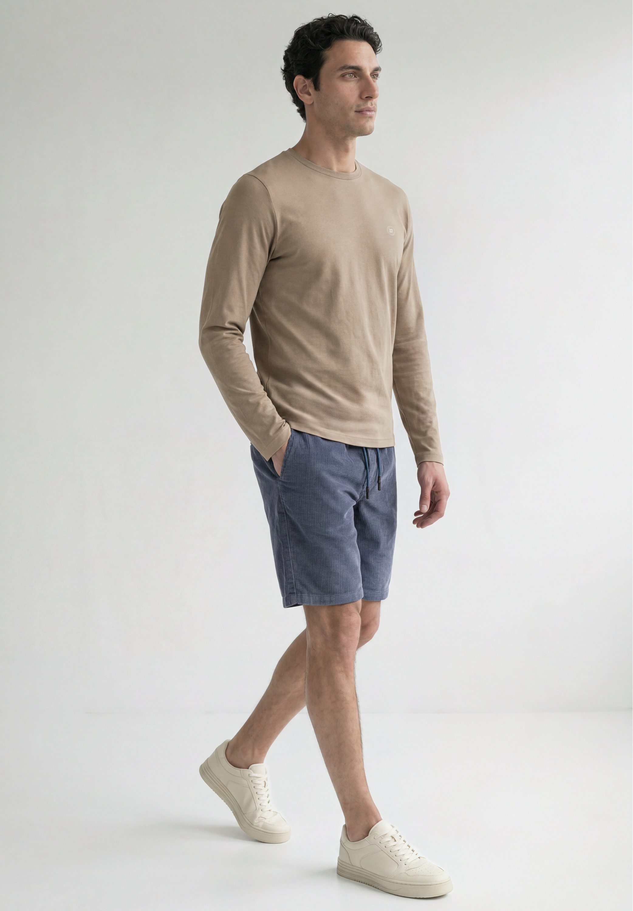 STREET ONE MEN Langarmshirt aus reiner Baumwolle – Bild 3 von 5