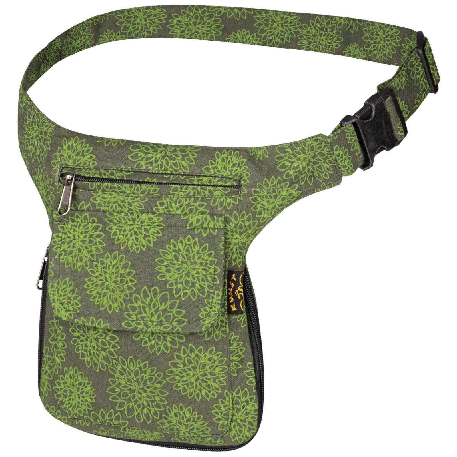 KUNST UND MAGIE Bauchtasche Bauchtasche Gürteltasche Army Green