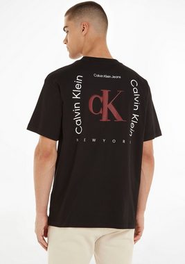 Calvin Klein Jeans T-Shirt mit Logoschriftzügen und CK-Label