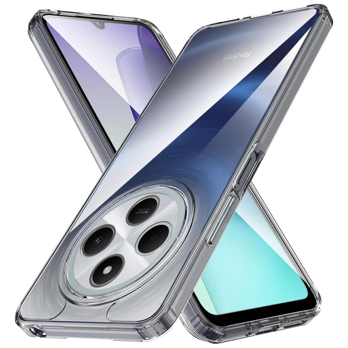 CoolGadget Handyhülle Transparent Ultra Slim Case für Xiaomi Redmi 14C 6,88 Zoll, Silikon Hülle Dünne Schutzhülle für Redmi 14C / Poco C75 Hülle