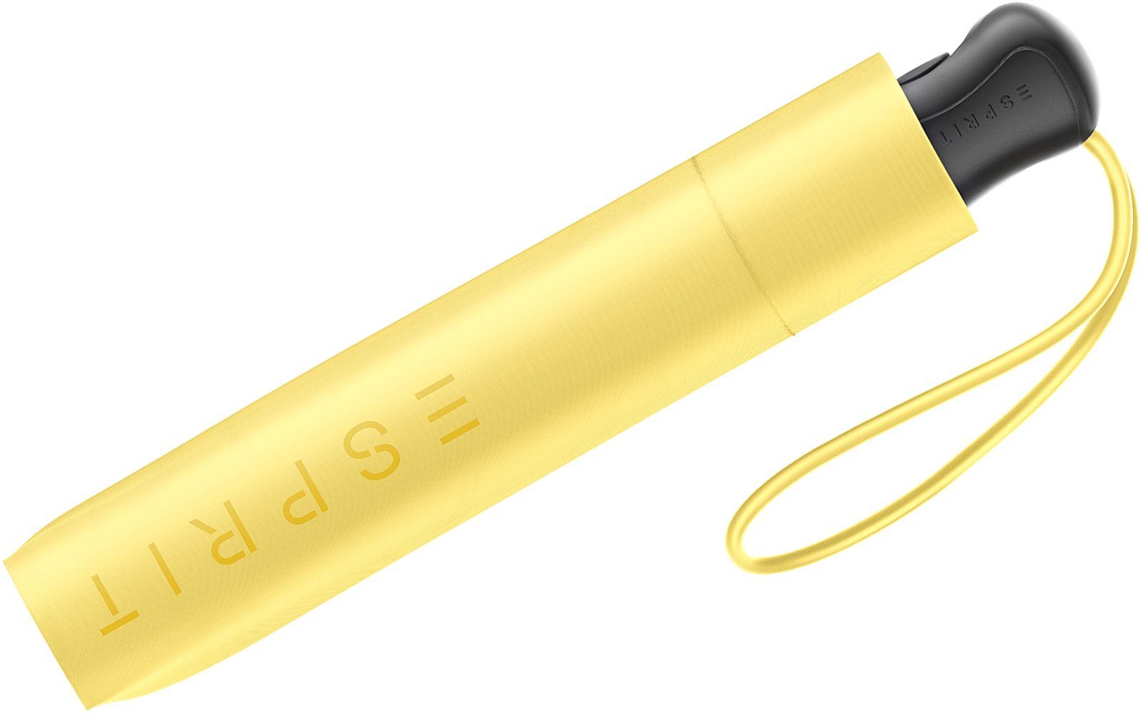 Esprit Taschenregenschirm und Easymatic Trendfarben in Automatik 2023, den stabil, gelb Damen FJ Auf-Zu neuen Slimline leicht