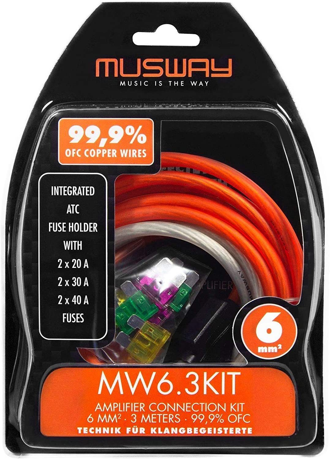 Musway MUSWAY MW6.3KIT Video-Kabel