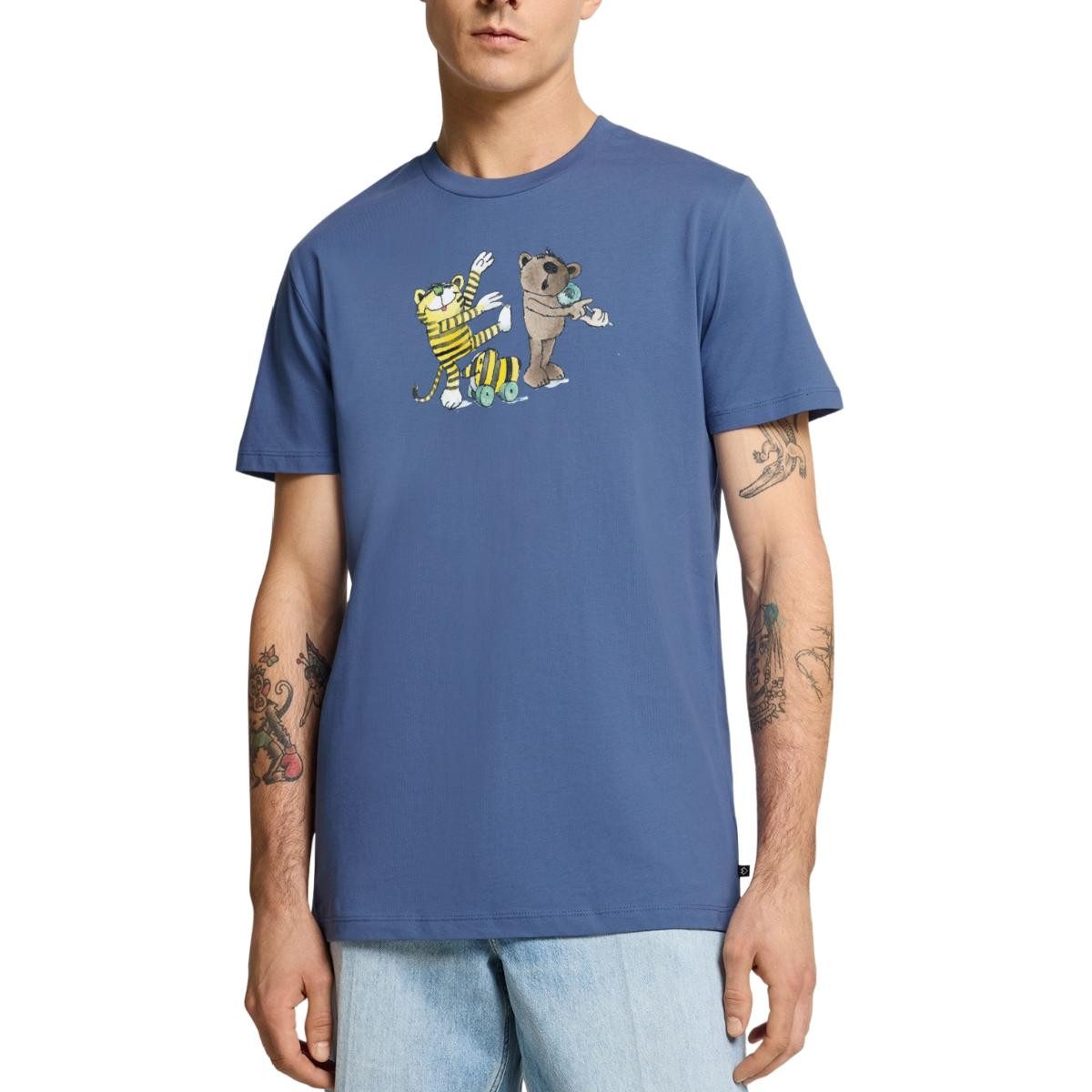 T-Shirt Janosch Tiger und Freunde Machen Musik Männer Premium T-Shirt