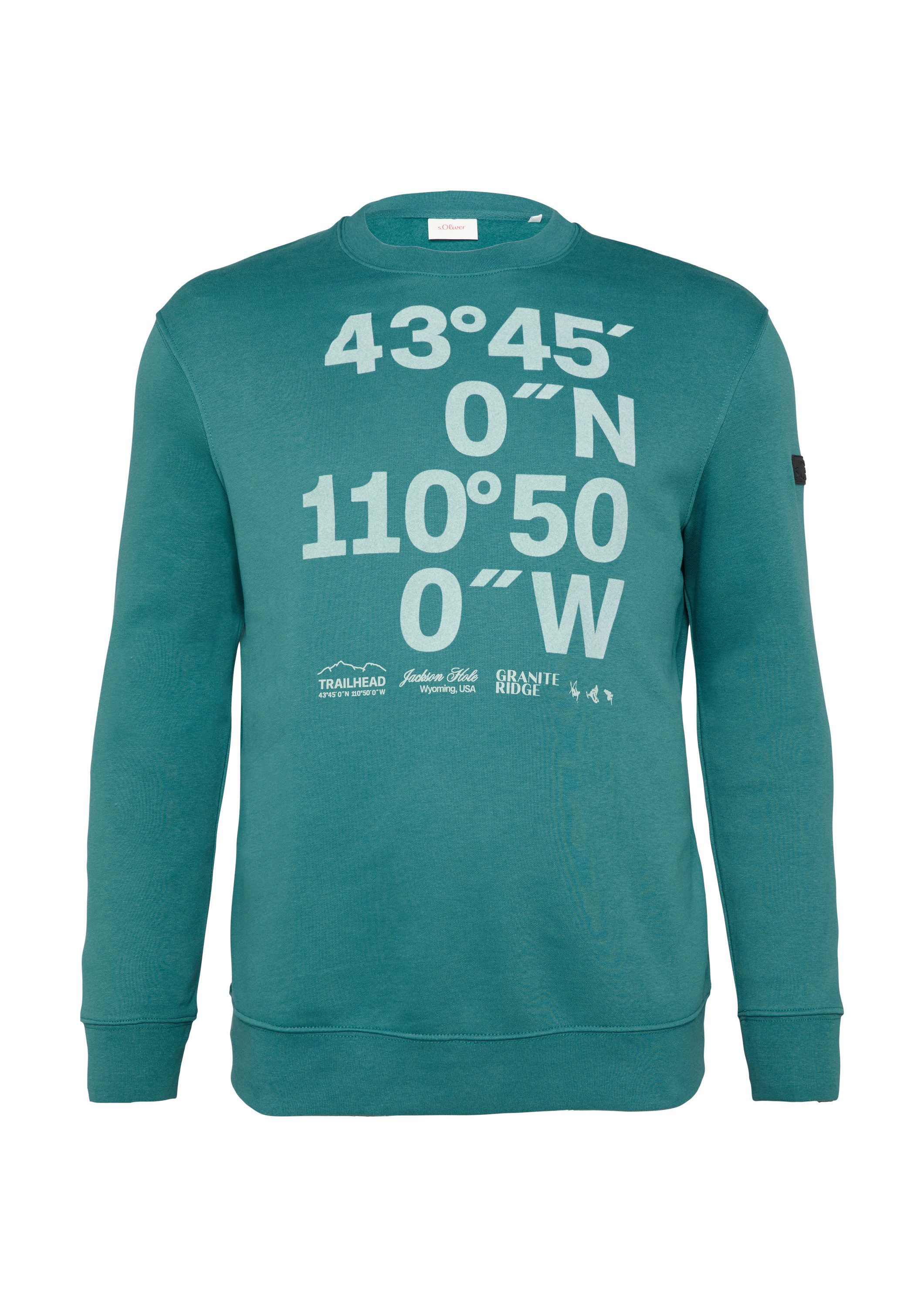 s.Oliver Sweatshirt Sweatshirt (1-tlg) günstig online kaufen