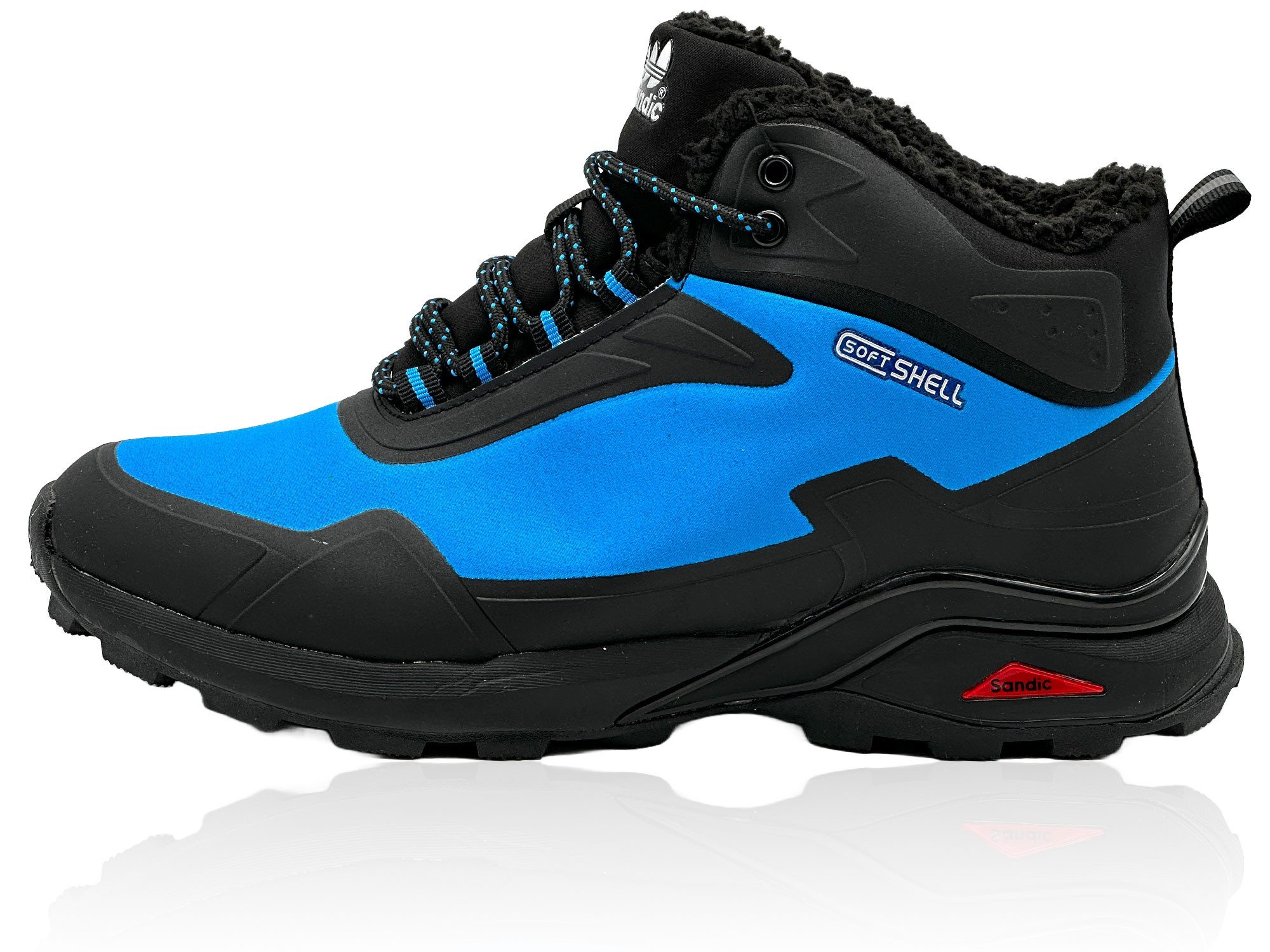 Nowaland gefütterte Trekkingschuhe Outdoorschuhe Туристические ботинки Isolierende Innenfütterung, Softshell-Obermaterial