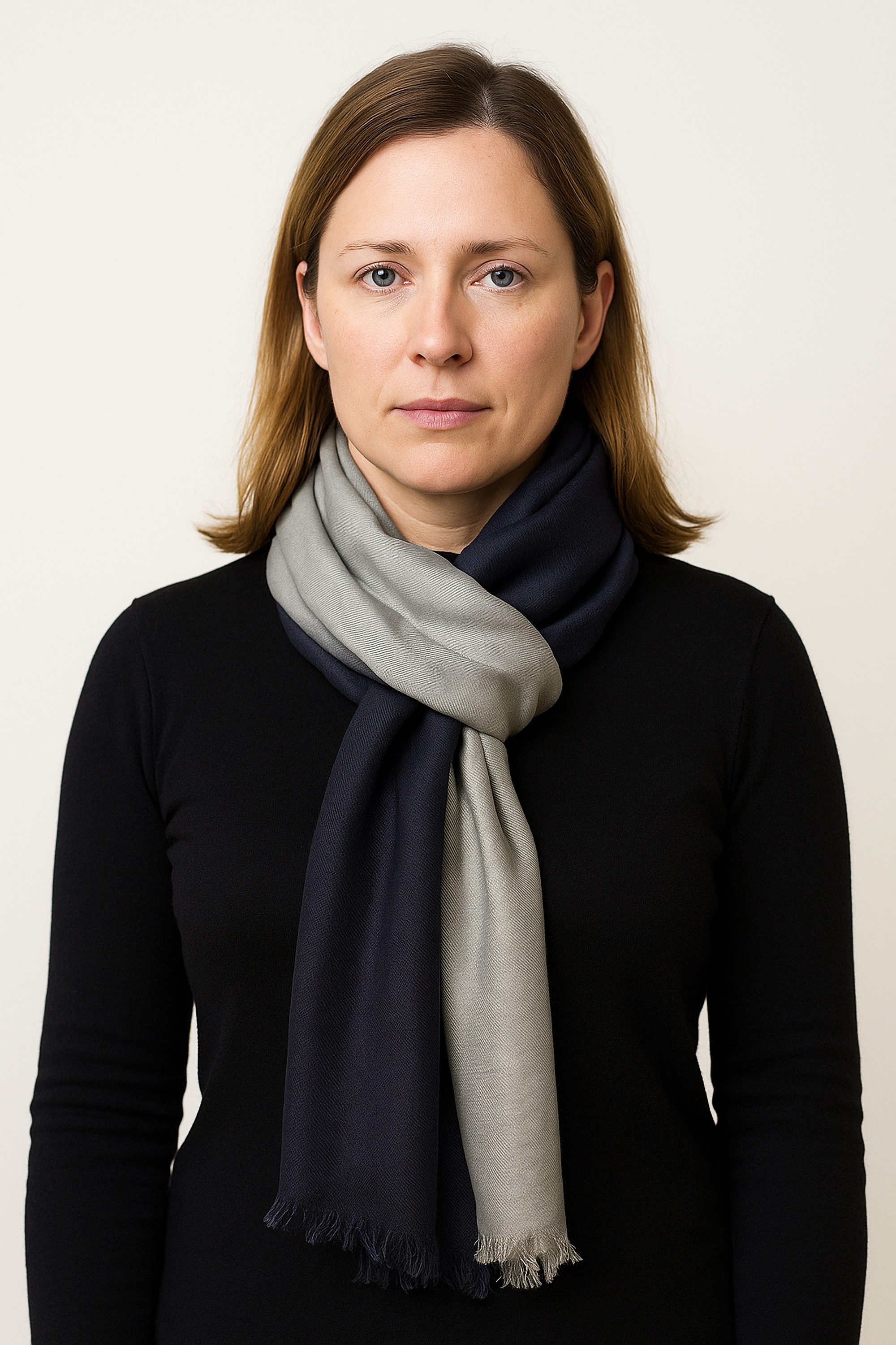 COLLEZIONE ALESSANDRO Modeschal Lonie, (1-St), im Farbverlauf mit Fransenkante