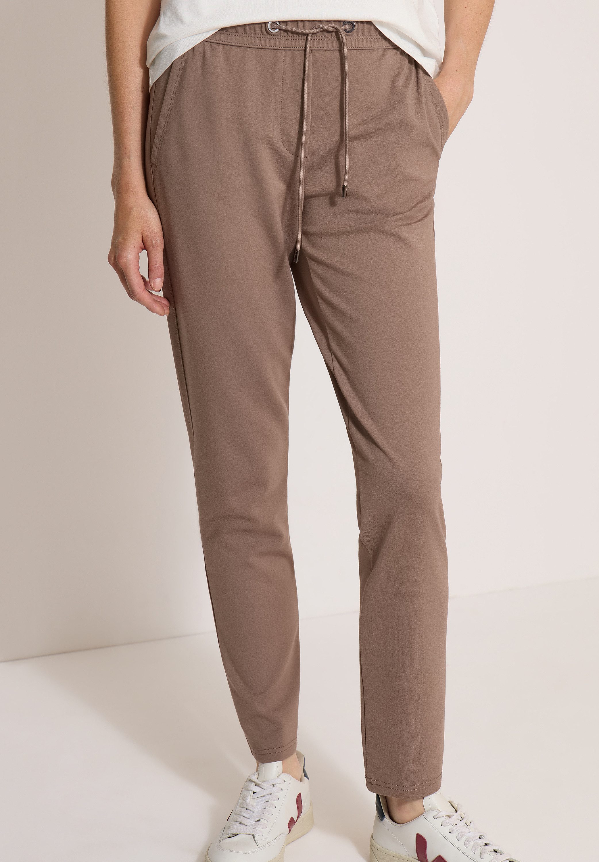 CECIL Stoffhose Style Tracey mit elastischem Bund und Tunnelzug