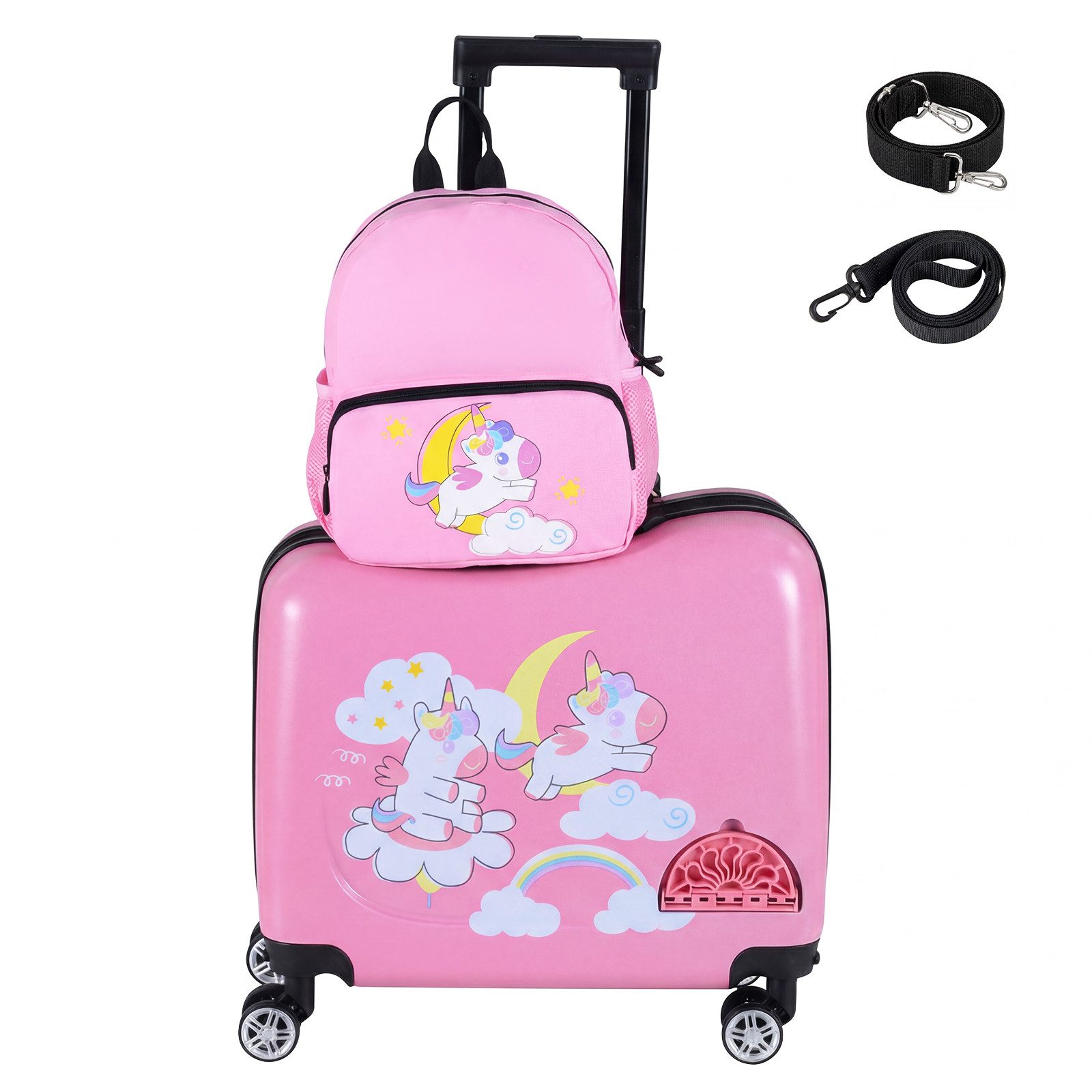 Kinderkoffer 12"+18" Trolley
