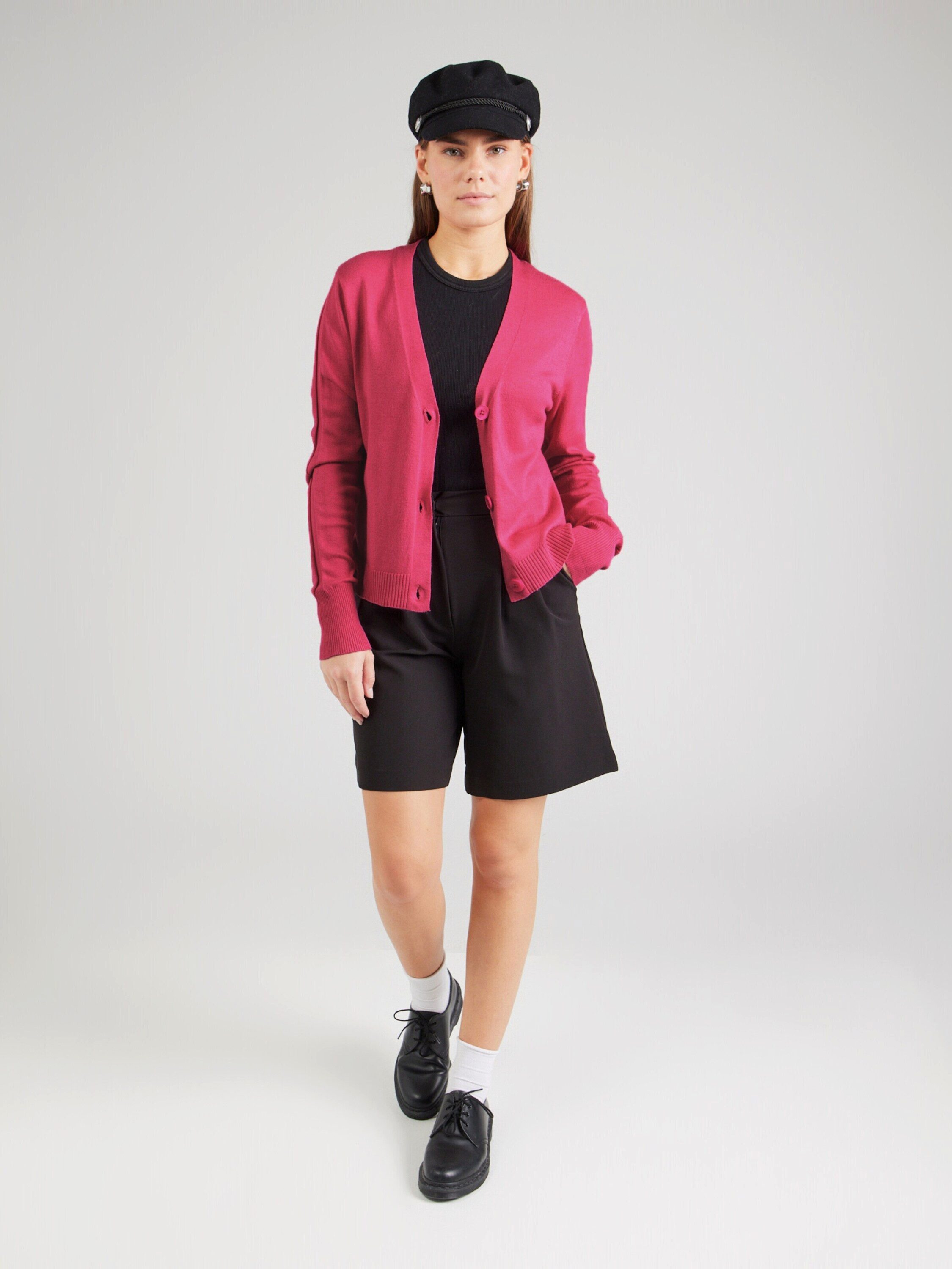 ZABAIONE Strickjacke Ch44arlotte (1-tlg) Plain/ohne Details