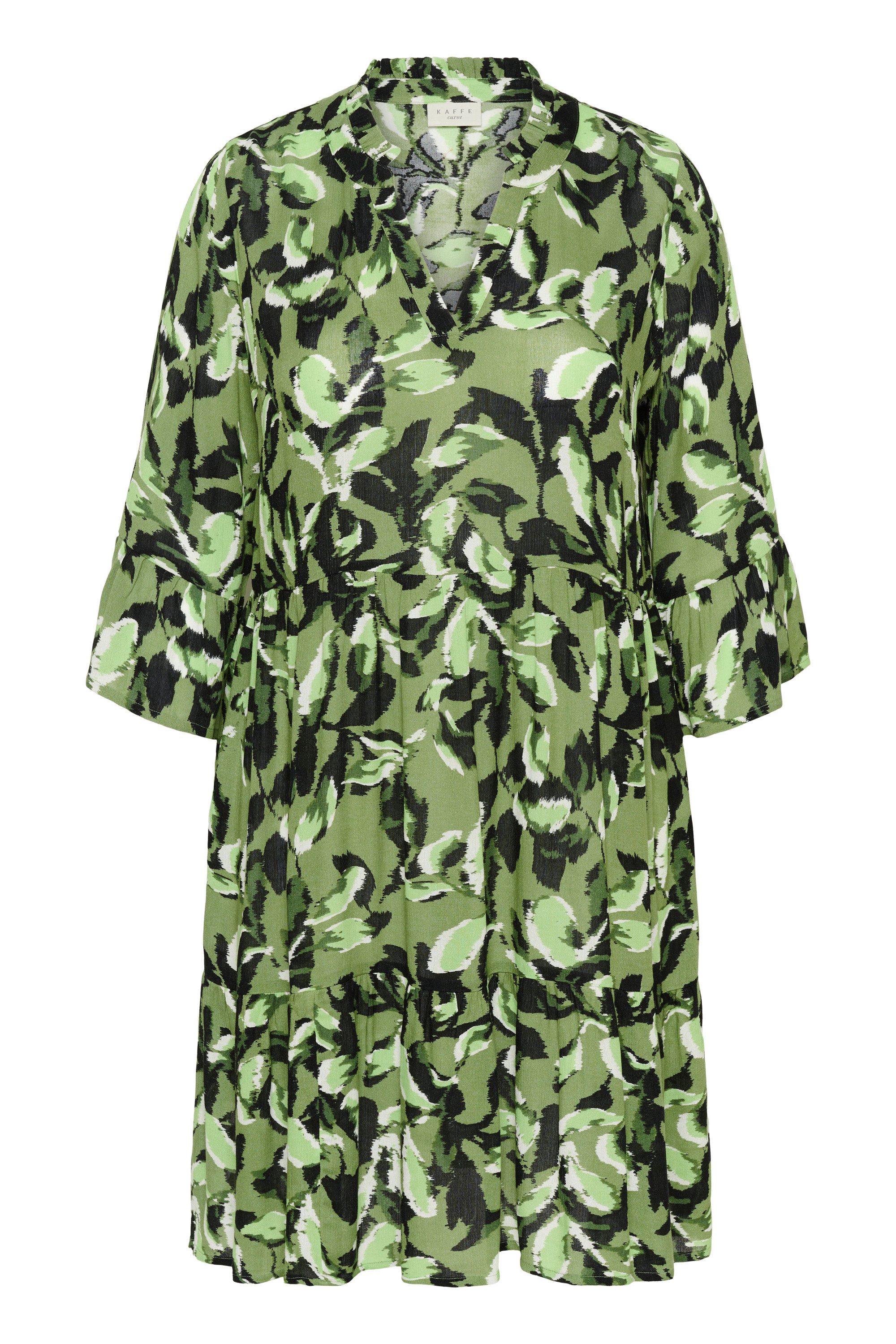 KAFFE Curve Blusenkleid Kleid KCedina Große günstig online kaufen