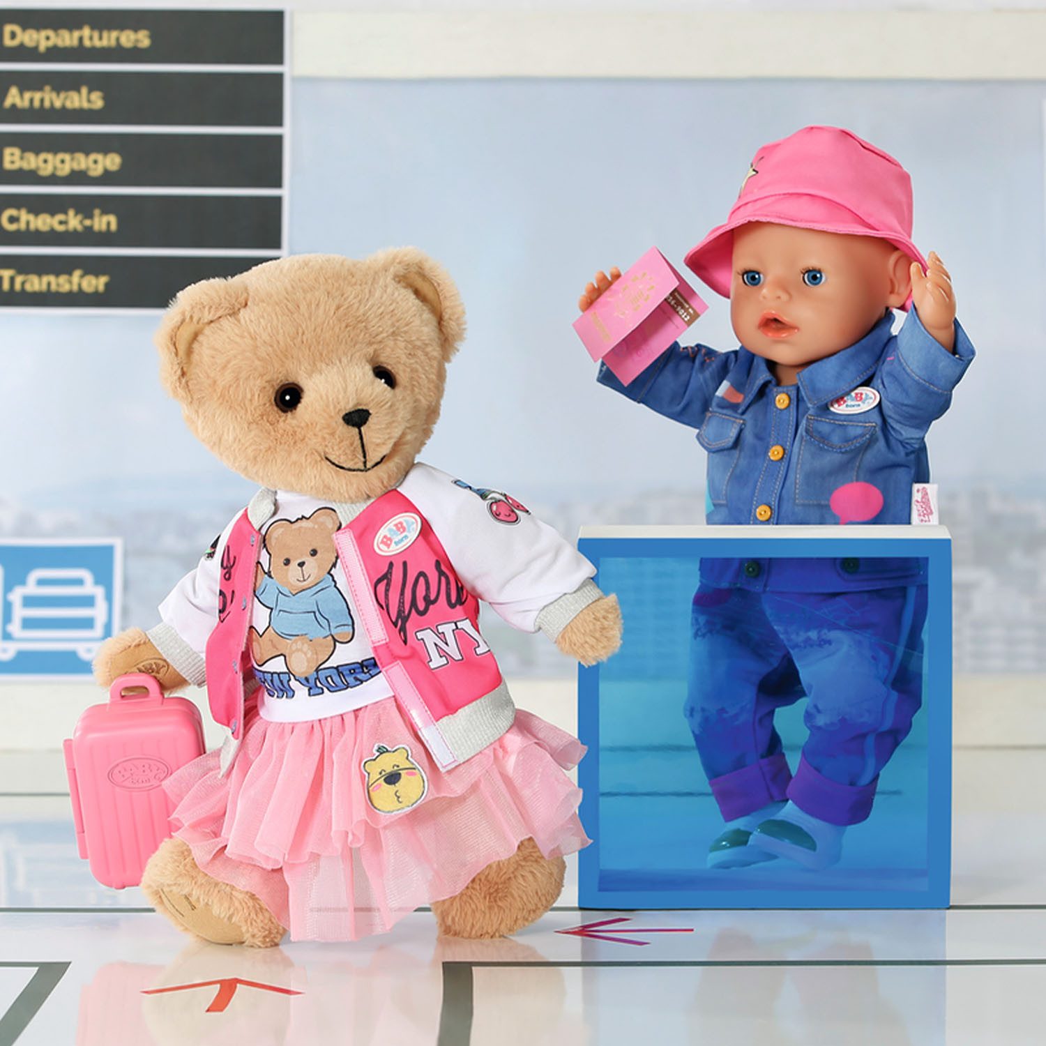 Baby Born Puppenkleidung Reiseoutfit, 43cm günstig online kaufen