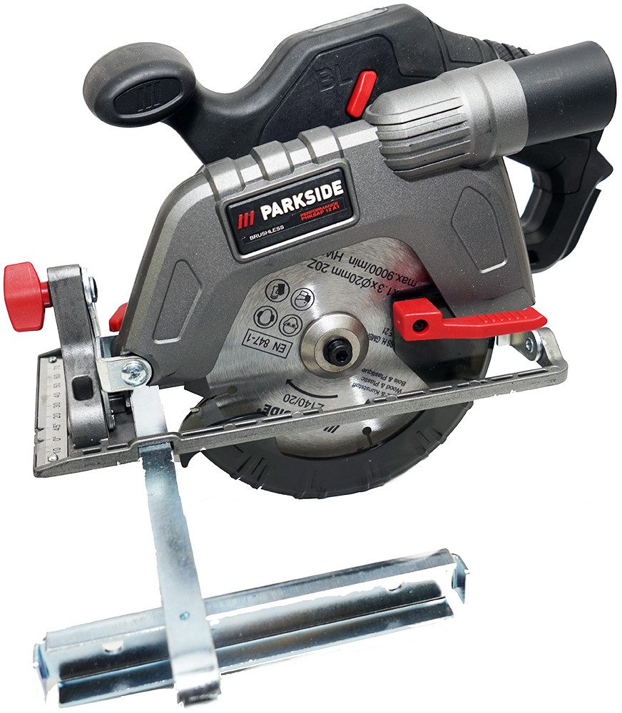 PARKSIDE PERFORMANCE® Akku-Handkreissäge 12V Akku Hand Kreissäge PHKSAP 12 im Transportkoffer