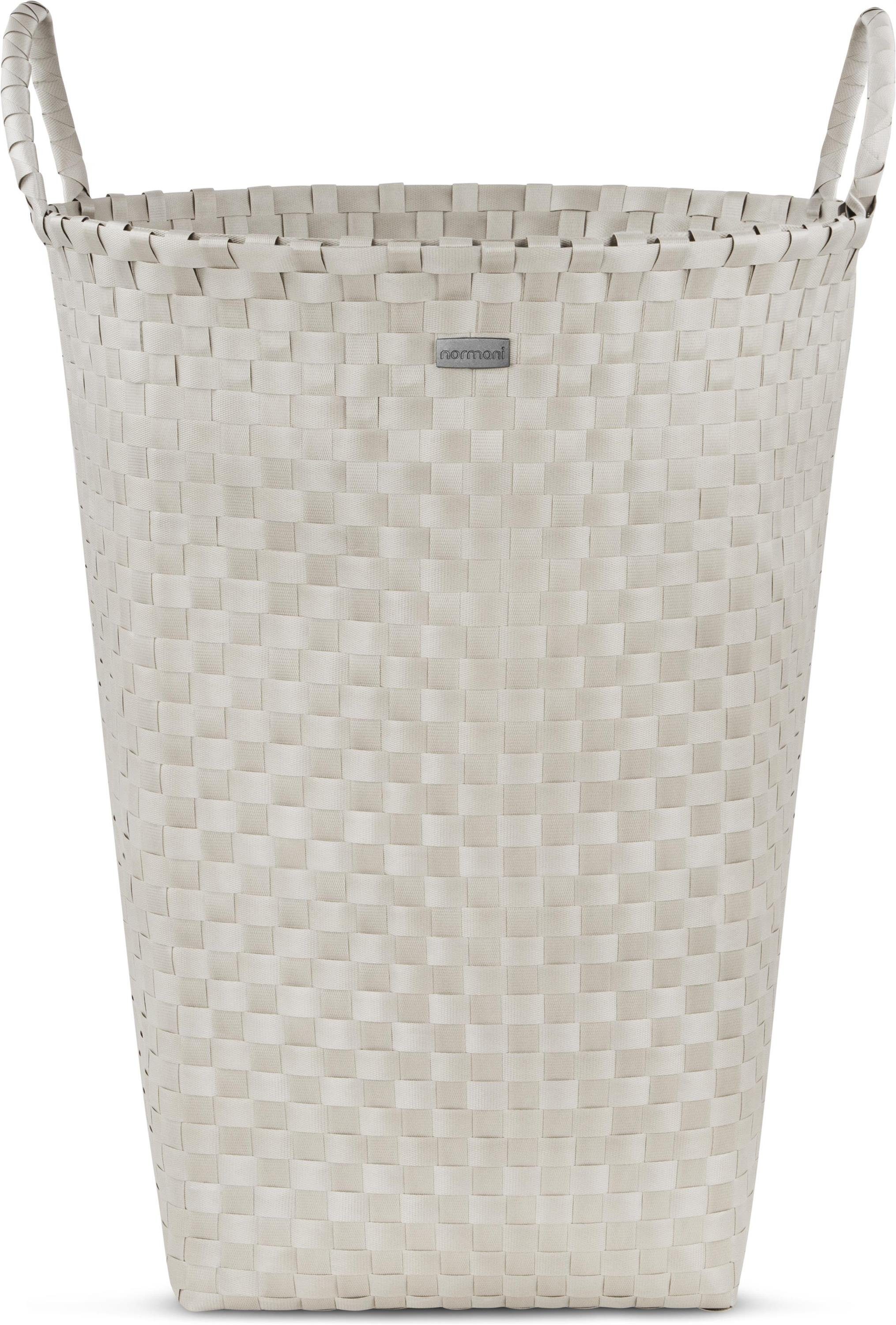 normani Wäschekorb Wäschekorb - Aufbewahrungskorb 36 Liter, Wäschesammler  aus schmutzunempfindlichem Material