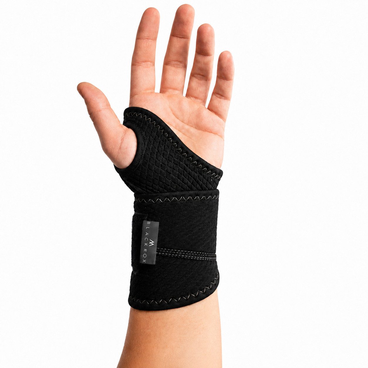 BLACKROX Handgelenkbandage [Vergleichssieger 2026] SANTA MARIA, One Size, Damen und Herren