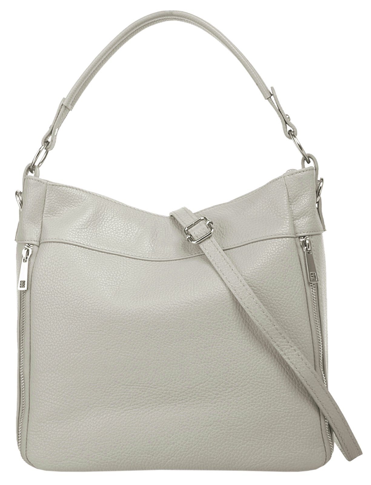 Cluty Henkeltasche, echt Leder, Made in Italy günstig online kaufen