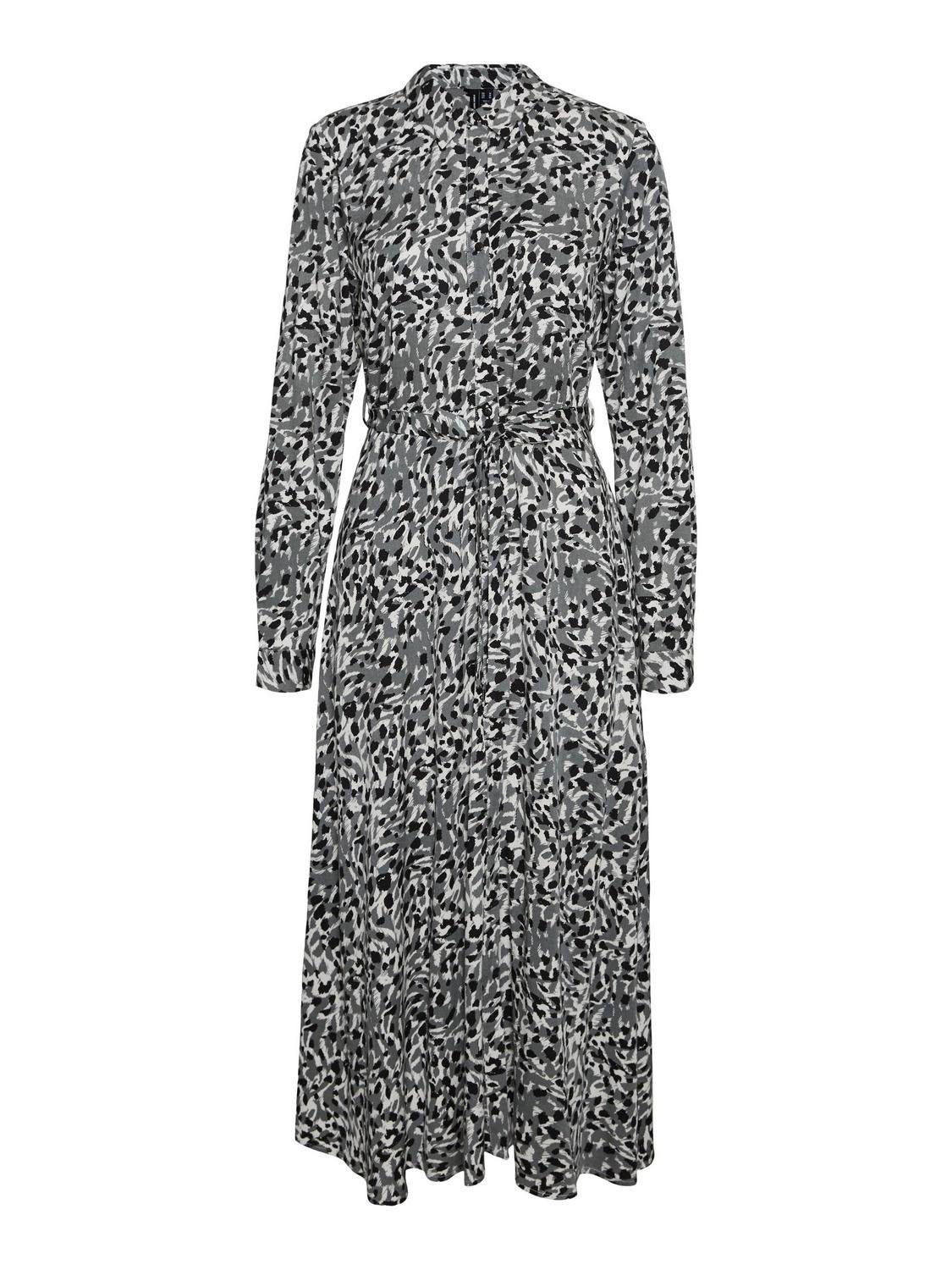 CALF MERLE Sommerkleid DRESS WVN LS SHIRT VMDEB Moda Vero