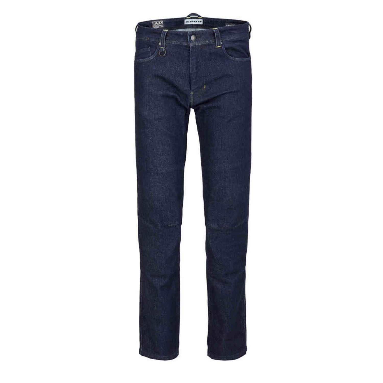 SpiDi Motorradhose J&K Straight Evo Motorrad Jeans Knieprotektoren enthalten