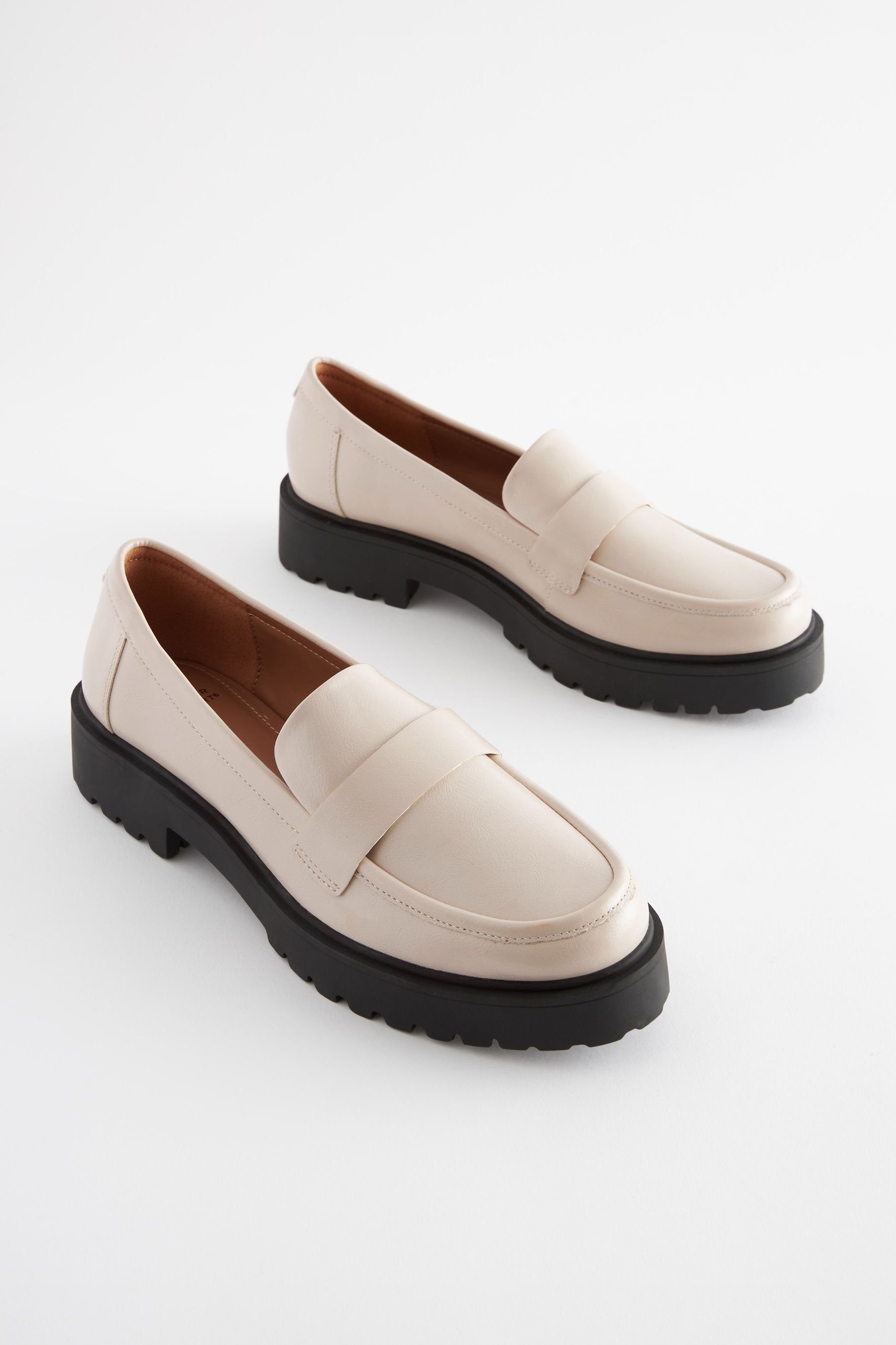 Next Forever Comfort® Loafer mit dicker Sohle Bone White (1-tlg) Loafer