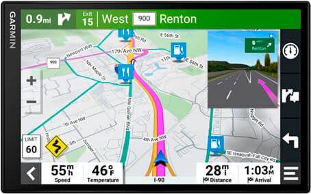 Garmin DRIVESMART™ 86 mit Amazon Alexa EU, MT-D Navigationsgerät (Karten-Updates)