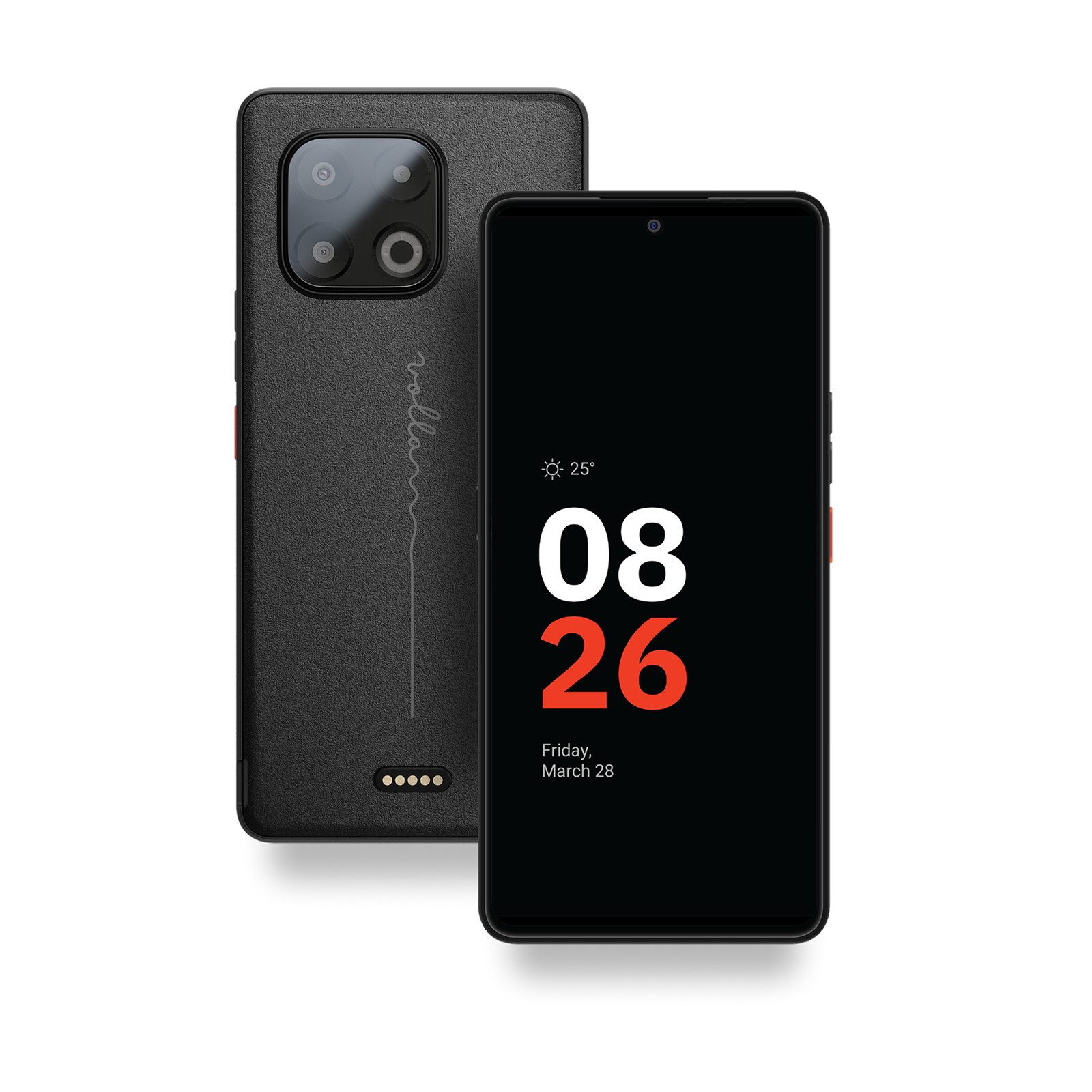 Volla Volla Phone Plinius Plus Smartphone (16,94 cm, 64 MP Kamera, Amoled Display, 64 MP Kamera, micro SD, eSIM, IP68)