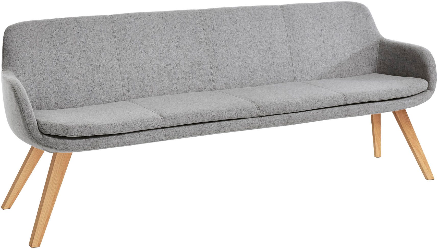 Musterring Essbank Tavia, Stativgestell aus Eiche bianco massiv, Breite 180, 200 oder 220 cm