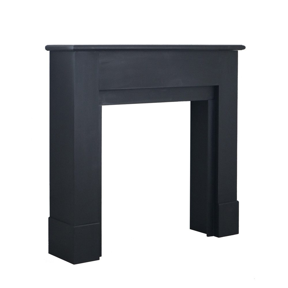 Grafelstein Konsole Kaminkonsole SCANDIC aus Holz Kaminumrandung schlicht Dekokamin Nordic
