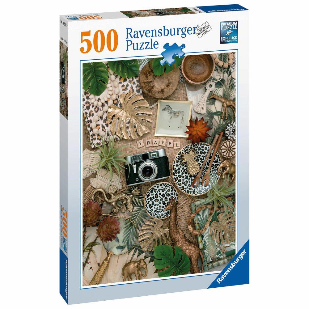 Ravensburger Puzzle Vintage Stillleben, Puzzleteile