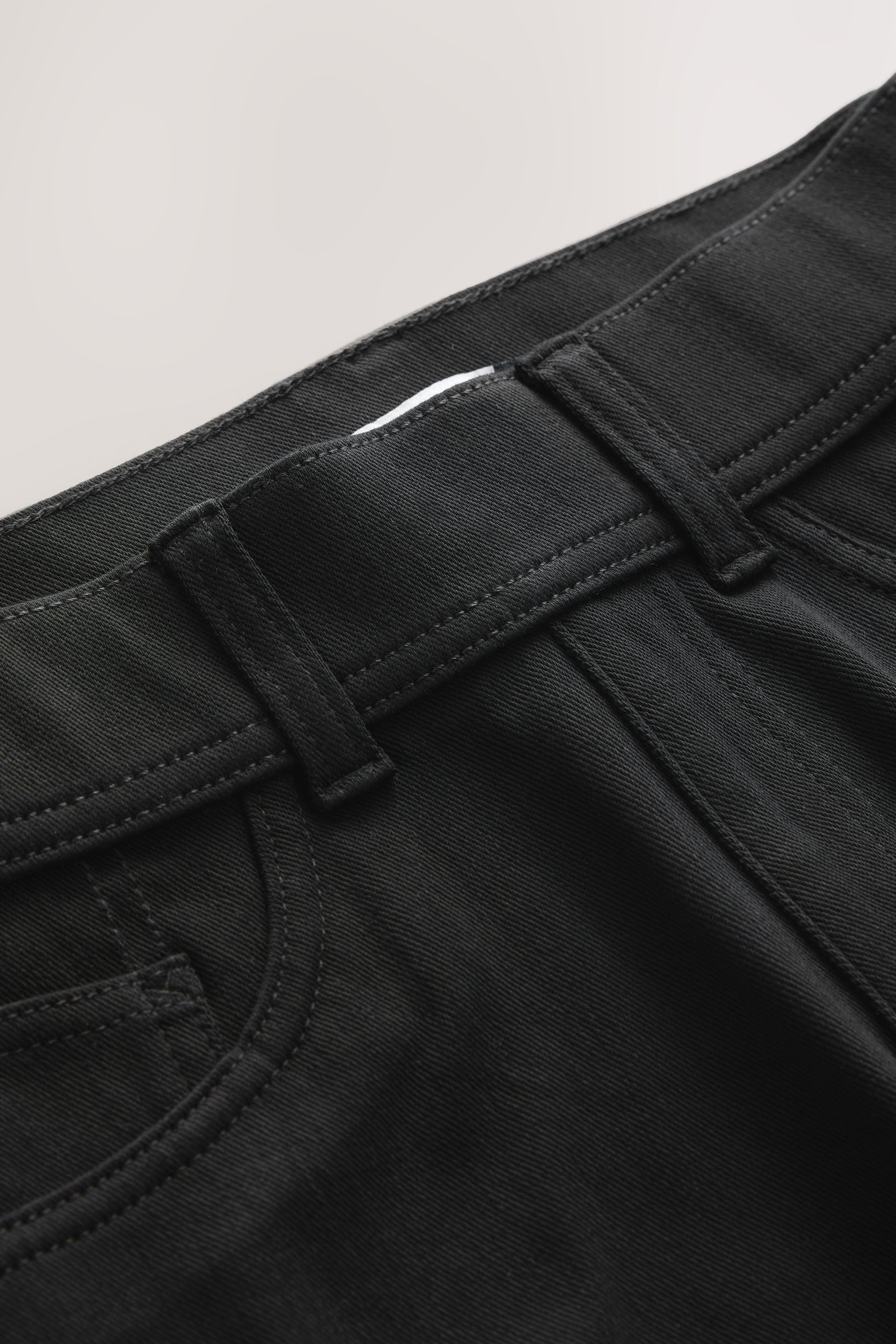Next Jeansleggings Denim-Hose aus Jersey mit weitem Bein (1-tlg)