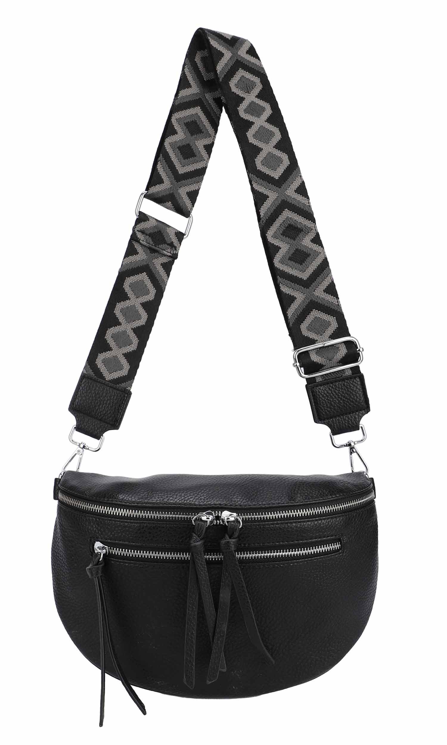 ITALYSHOP24 Schultertasche Damen Gürteltasche Umhängetasche CrossBody günstig online kaufen