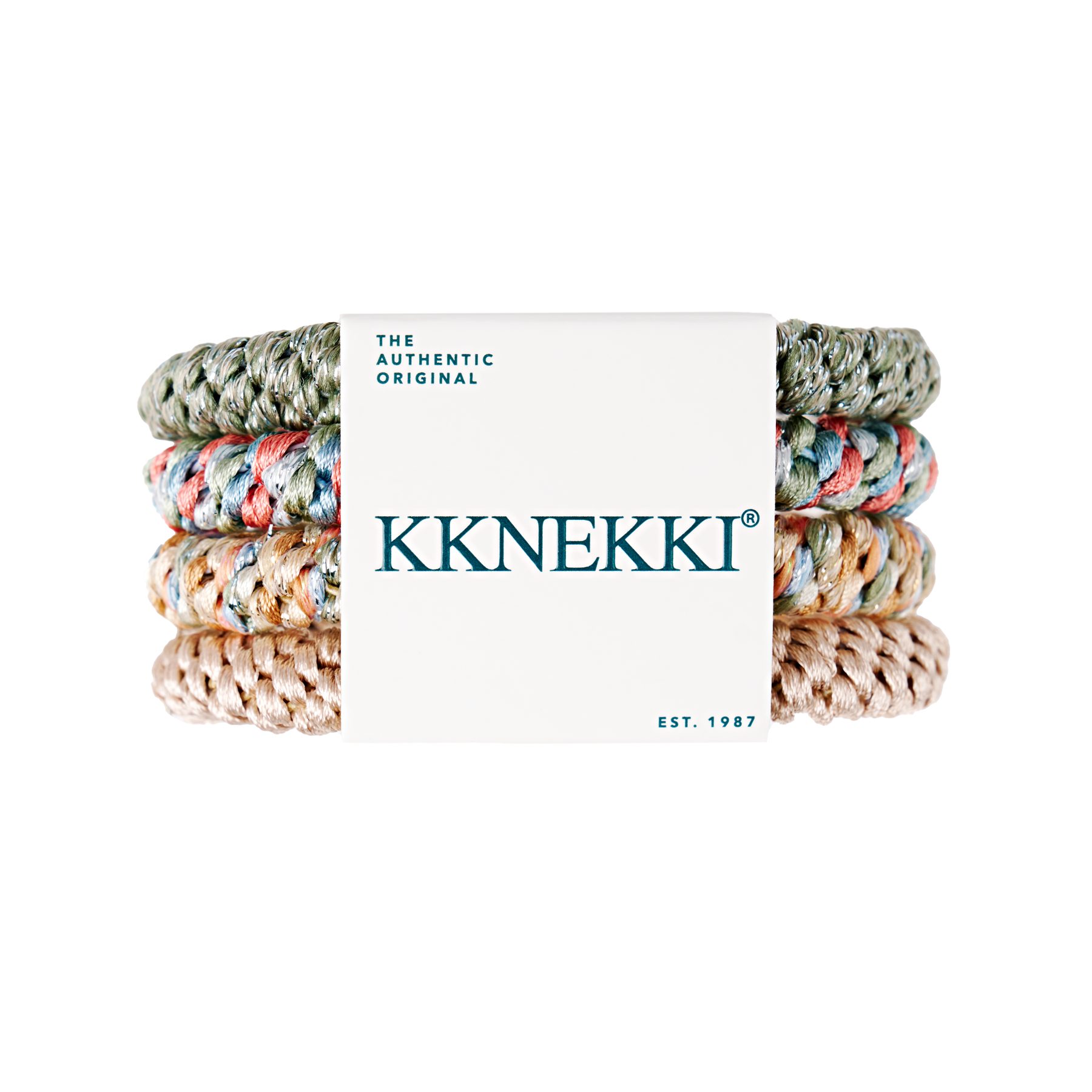 KKNEKKI Haargummi Original Hair Ties - 4er Bundle