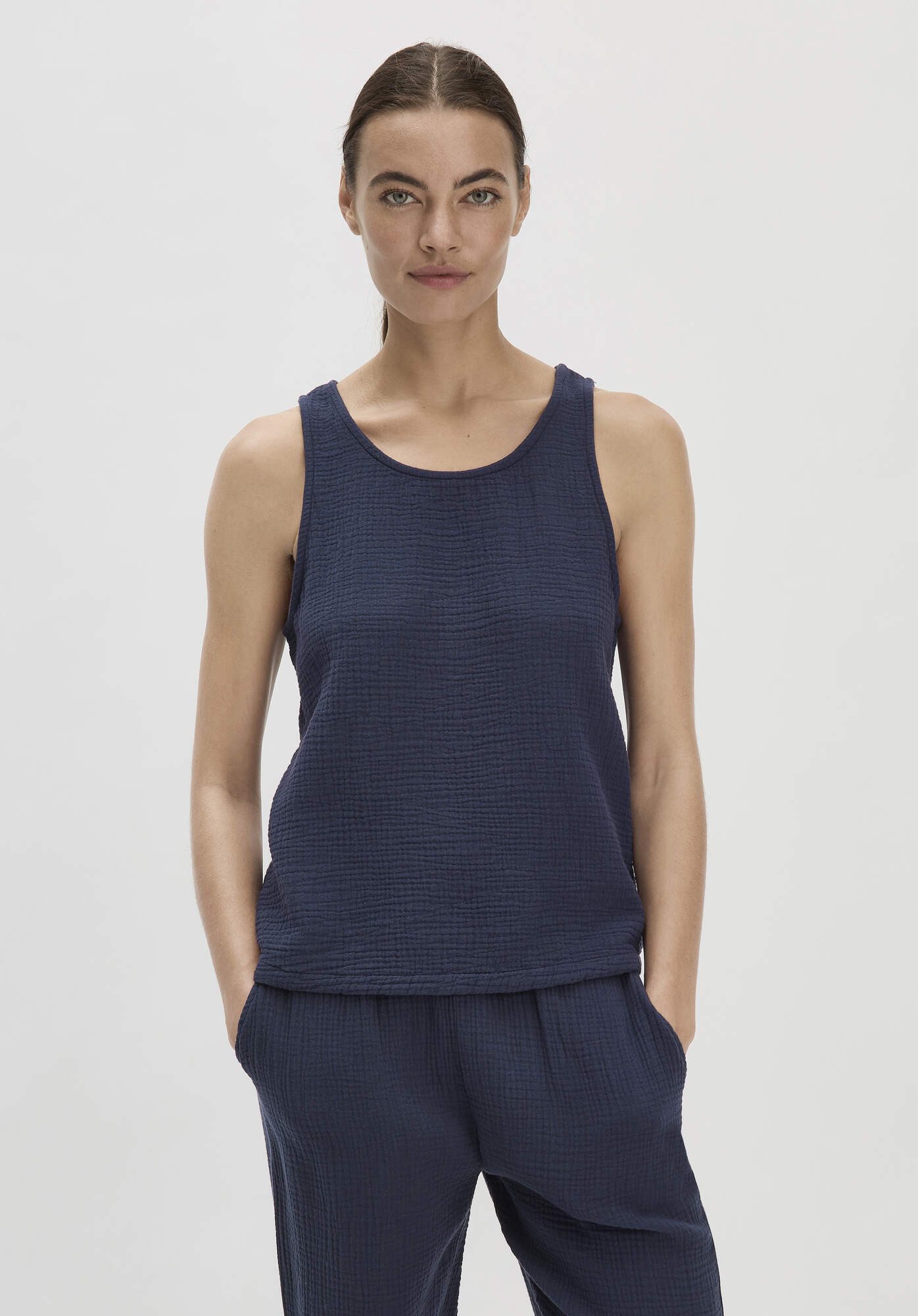 Hessnatur Pyjamaoberteil PURE COMFORT aus reiner günstig online kaufen